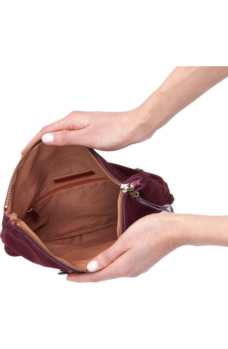 HOBO Heidi Leather Clutch, Alternate, color,