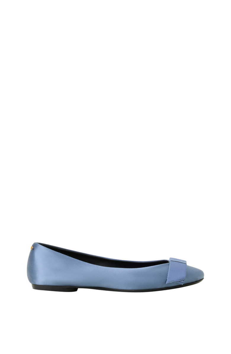 Lanvin The Ballerina With A Satin Bow, Main, color, Lanvin Blue