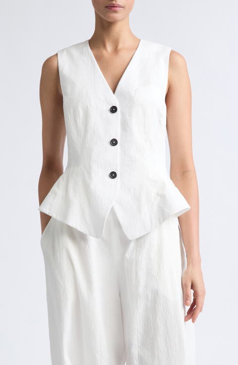 William Flared Vest