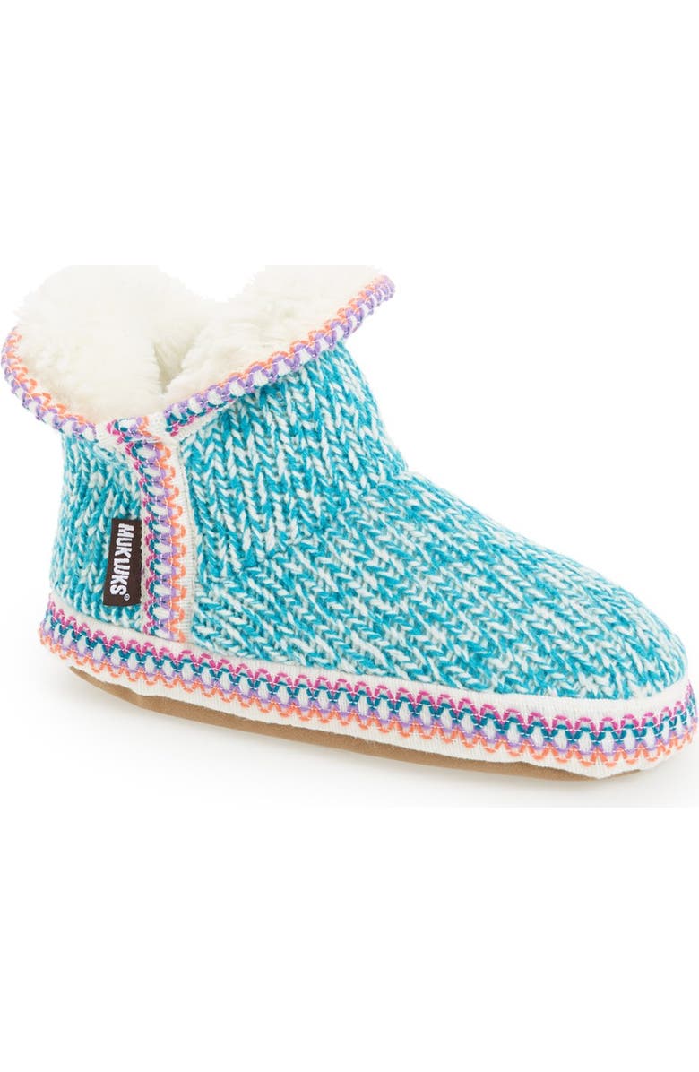 MUK LUKS 'Amira Candy Coated' Bootie Slipper, Main, color,