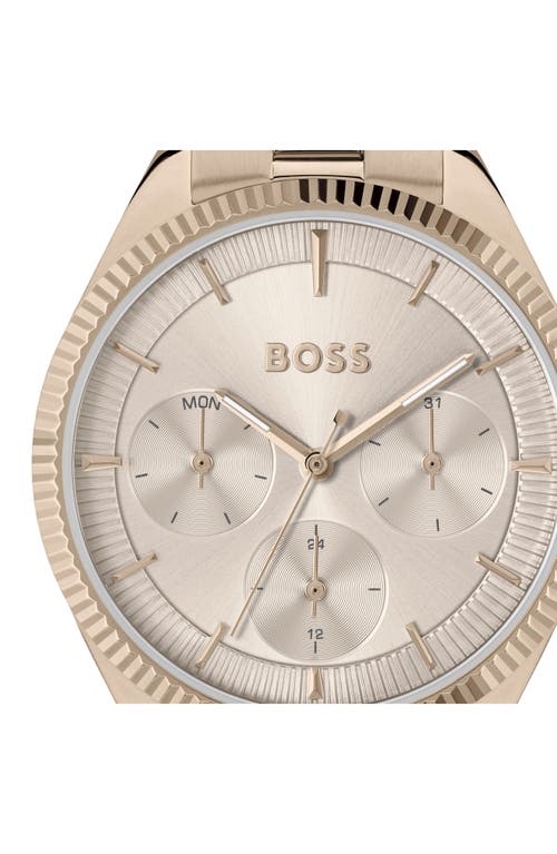 Hugo Boss Boss Sage Sport Bracelet Watch, 34mm In Gold