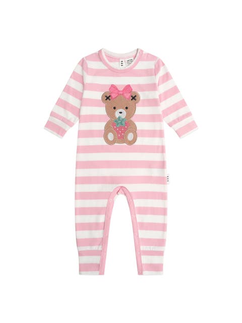 Strawberry Stripe Romper