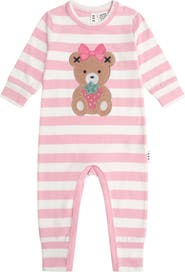 Huxbaby Strawberry Stripe Romper