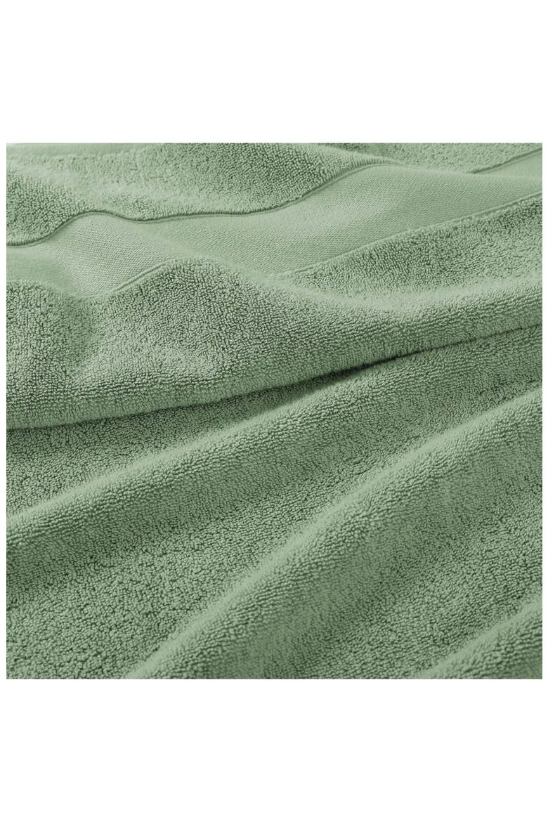 Pineapple Bay 6-Piece Towel Set, Alternate, color, LIGHT / MEDIUM GREEN