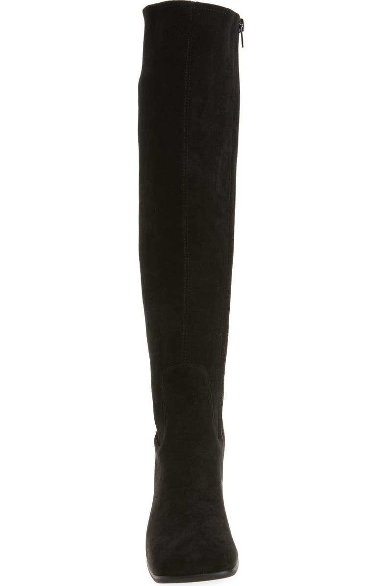 Jeffrey Campbell Hotlava Knee High Boot, Alternate, color, Black Suede