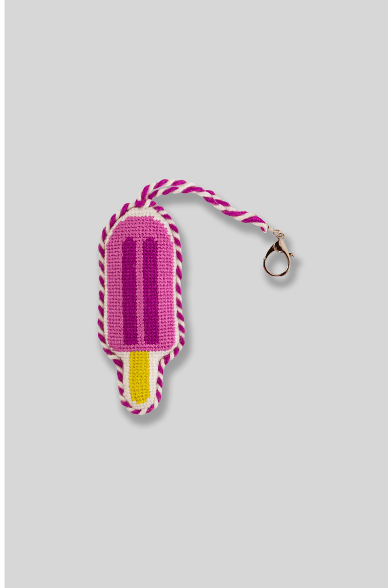 Popsicle - Bag Charm, Main, color, Pink