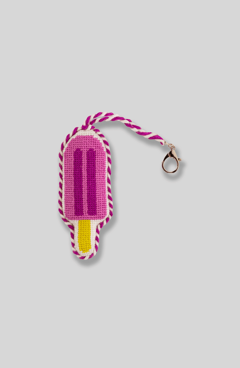 Furbish Popsicle - Bag Charm, Main, color, Pink
