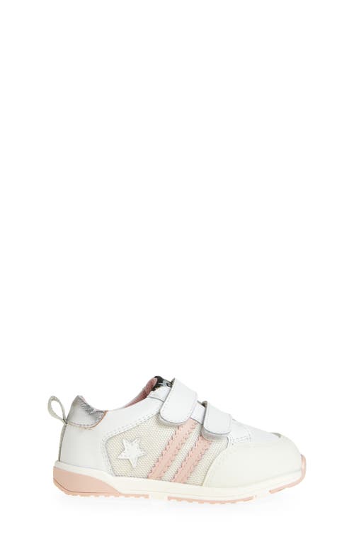 Shop Old Soles Kids' Squad Sneaker In Snow/powder Pink/silver