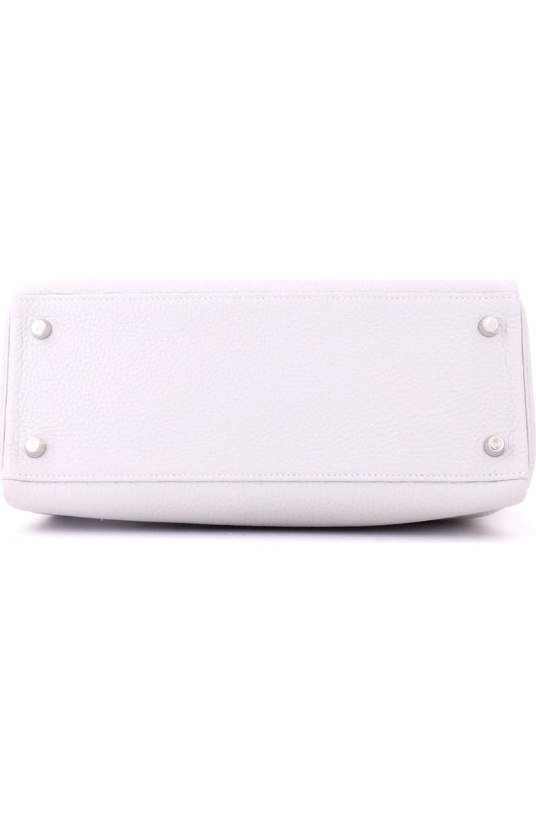 Pre-Owned Hermes Kelly Handbag Grey Clemence with Palladium Hardware 28, Alternate, color, Gris Perle