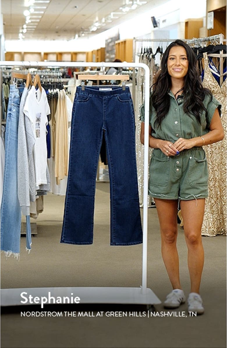 Kids' Pull-On Flare Leg Jeans, sales video thumbnail