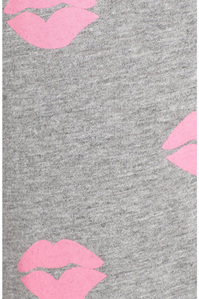 Pajama Jogger Pants, Alternate, color, HEATHER GREY LIPS