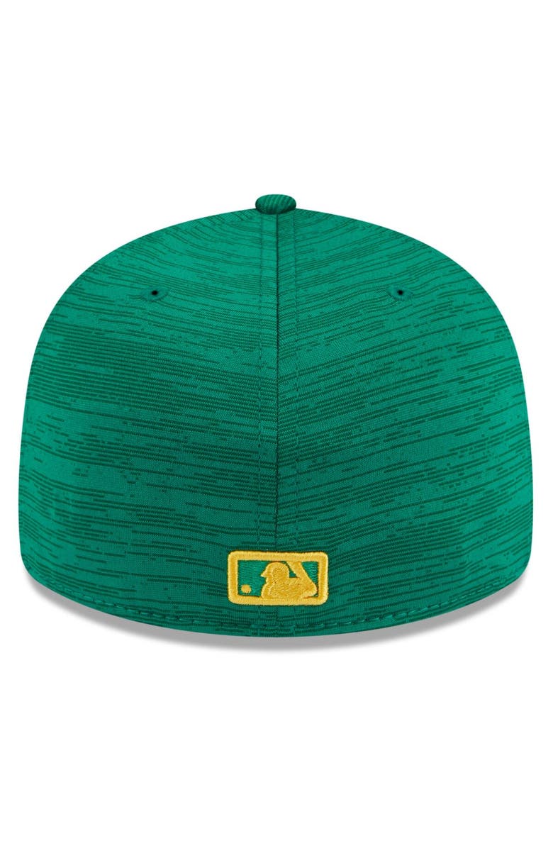 New Era Men's New Era Green Oakland Athletics 2024 Clubhouse Low Profile 59FIFTY Fitted Hat, Alternate, color, Green