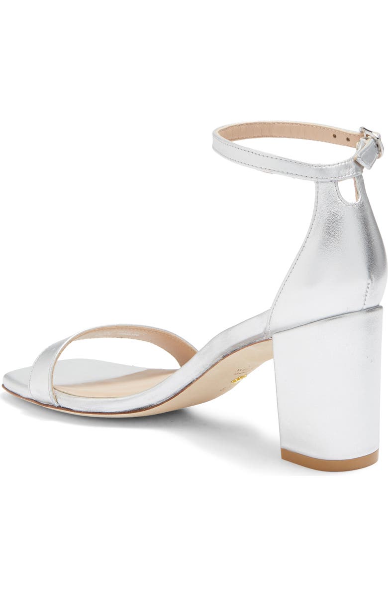 Stuart Weitzman Nudistcurve Block Heel Sandal, Alternate, color,
