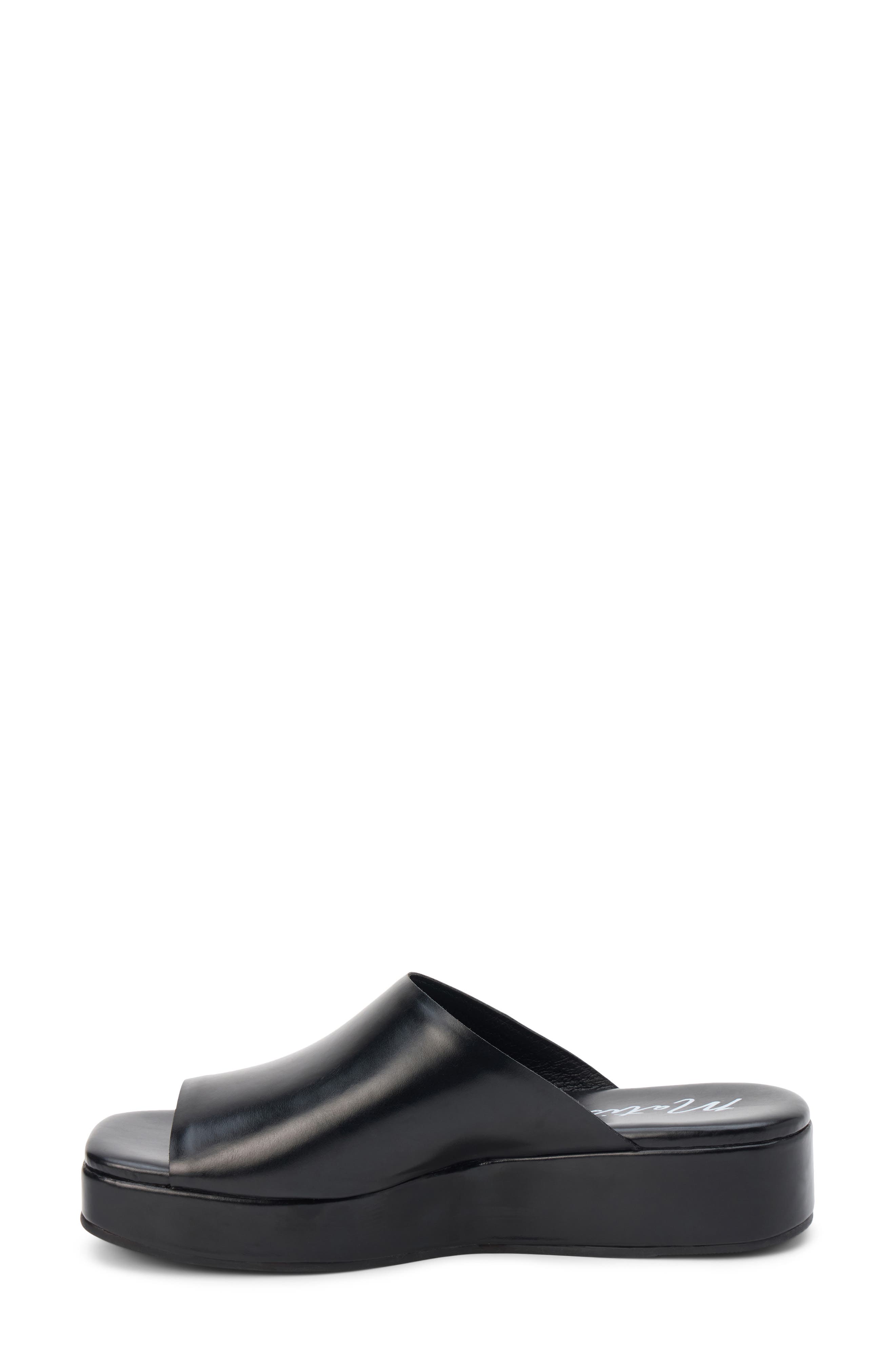 Matisse Lido Platform Wedge Slide Sandal, Alternate, color, Black