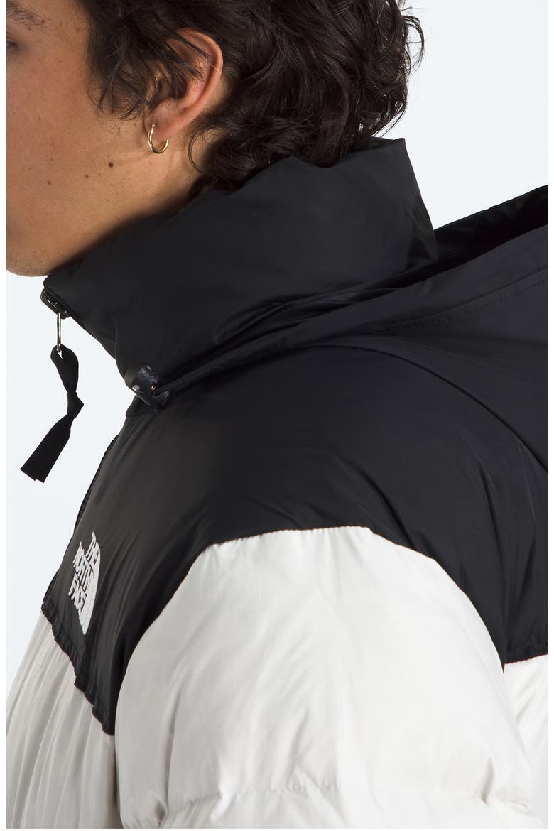 1996 Retro Nuptse 700 Fill Power Down Packable Jacket, Alternate, color, WHITE DUNE/ TNF BLACK R