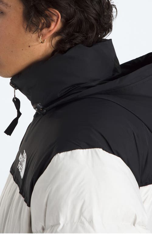 The North Face 1996 Retro Nuptse 700 Fill Power Down Packable Jacket In White