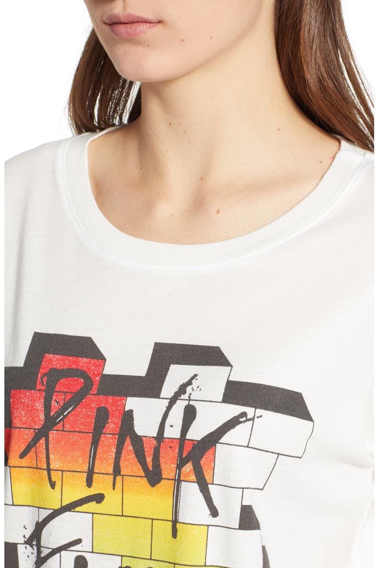 by Daydreamer Pink Floyd Graphic Tee, Alternate, color, VINTAGE WHITE