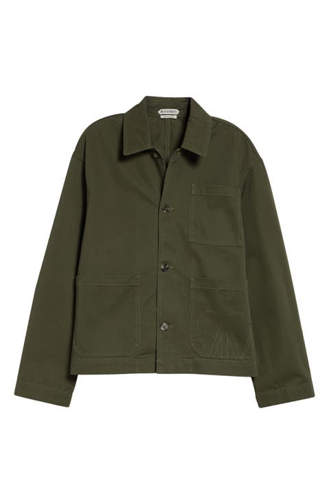 Anchor Patch Pocket Chore Jacket