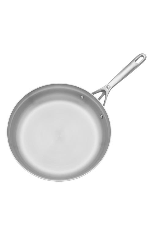 Zwilling Motion Stainless Steel 12-inch Fry Pan In Silver