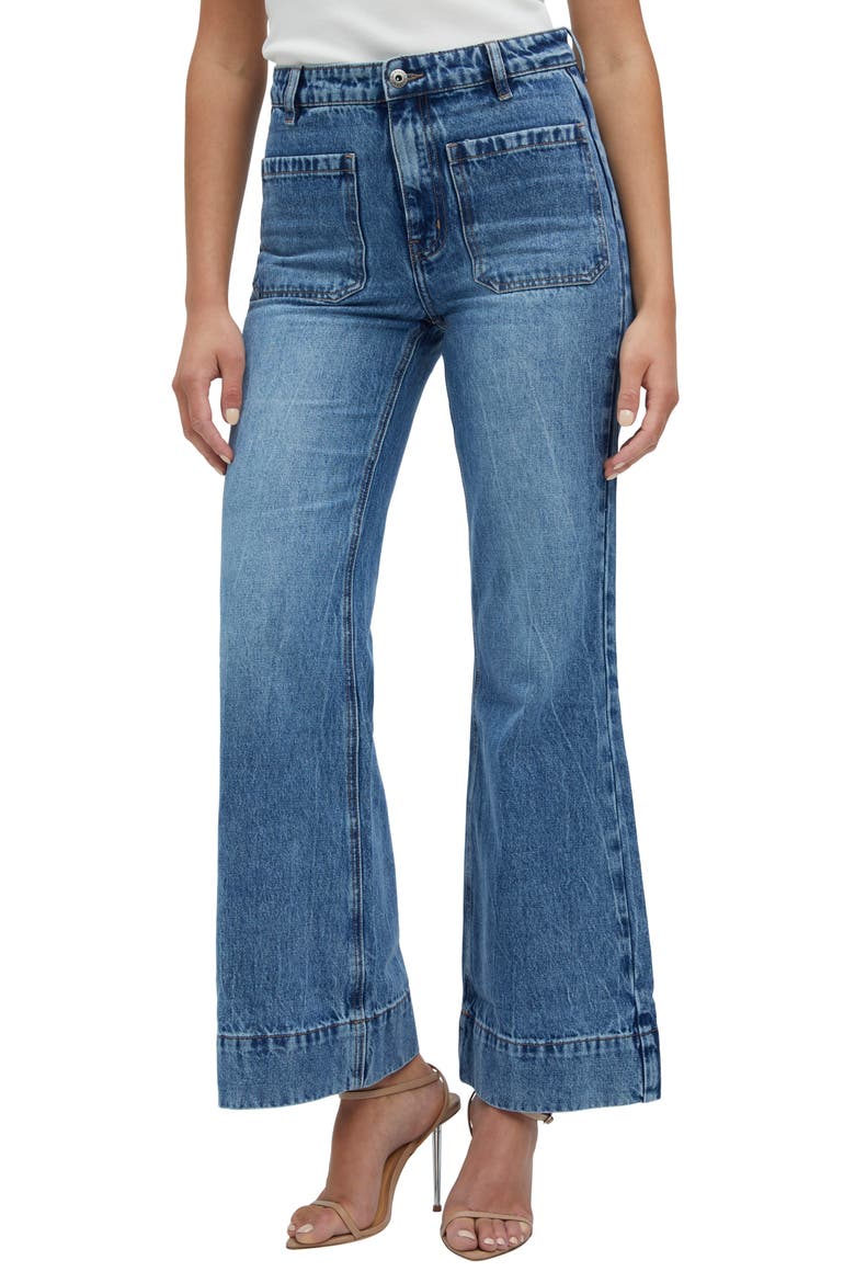 Lincoln Flare Jeans, Main, color, VINTAGE