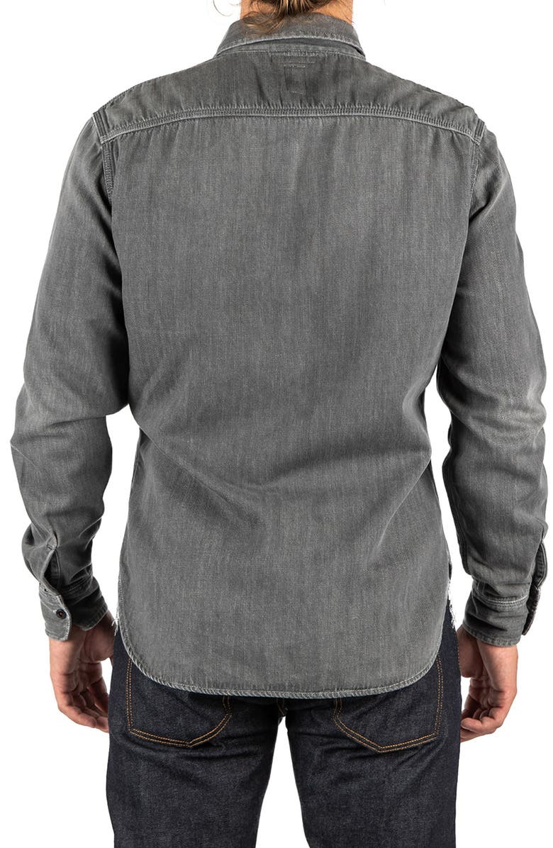 HIROSHI KATO The Brace Button-Up Shirt, Alternate, color, Chad