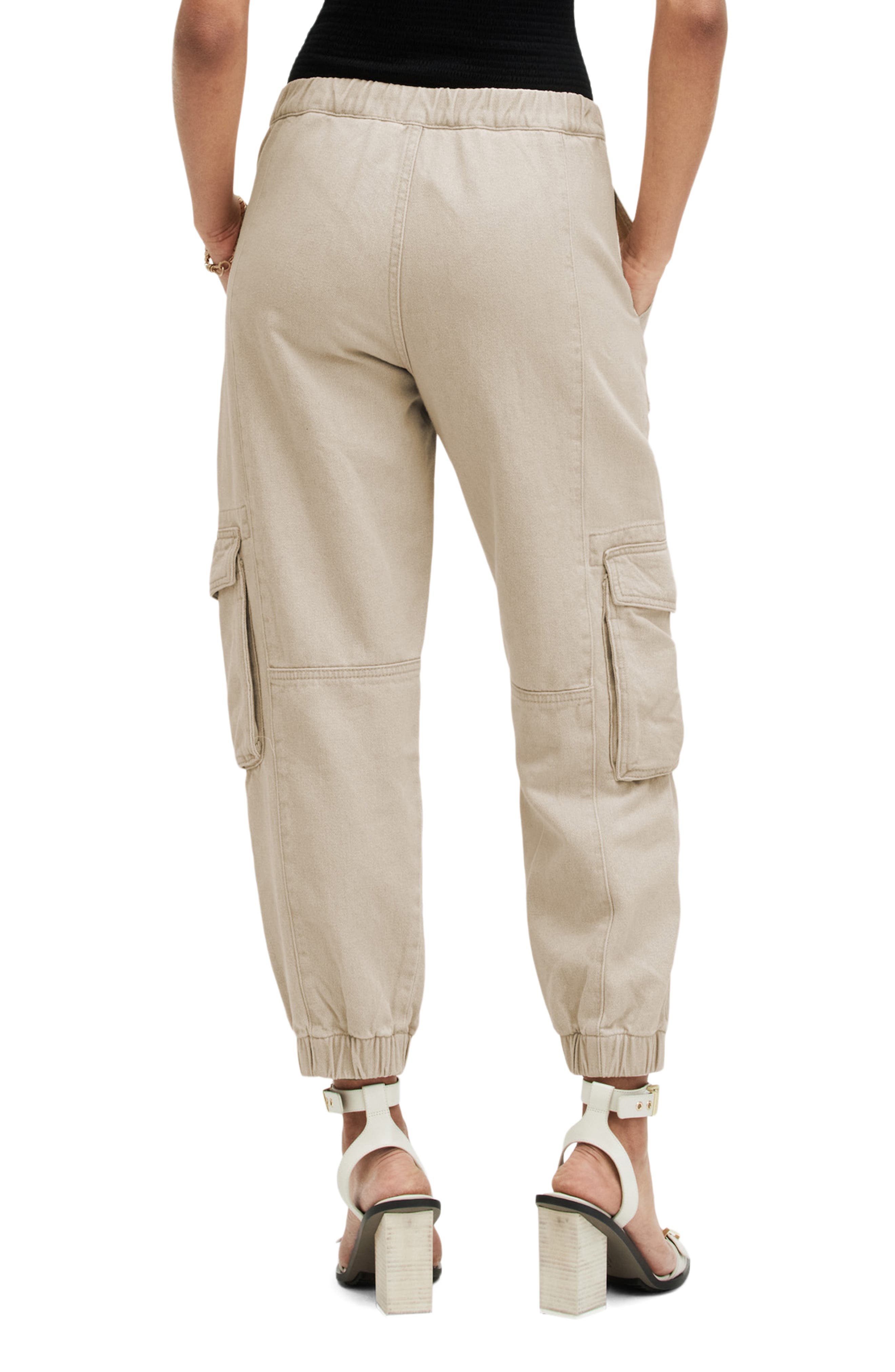 Frieda Twill Cargo Joggers - image 2