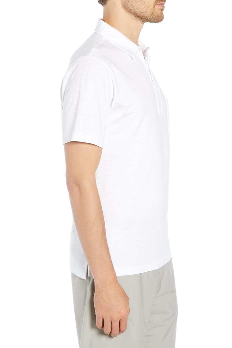 Sunwashed Regular Fit Polo, Alternate, color, WHITE