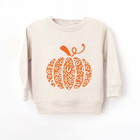 Leopard Pumpkin Sweatshirt Toddler