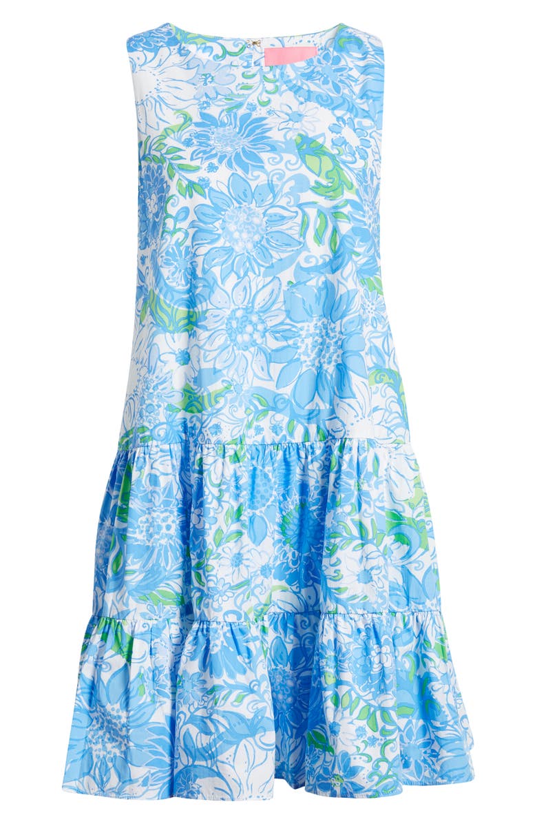 Lilly Pulitzer<sup>®</sup> Trina Floral A-Line Cotton Dress, Alternate, color, 