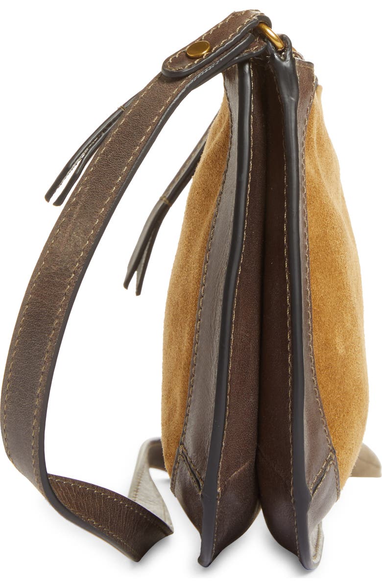 Isabel Marant Muho Suede Shoulder Bag, Alternate, color,
