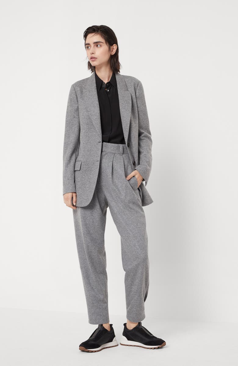 Brunello Cucinelli Crêpe de Chine shirt, Alternate, color, 