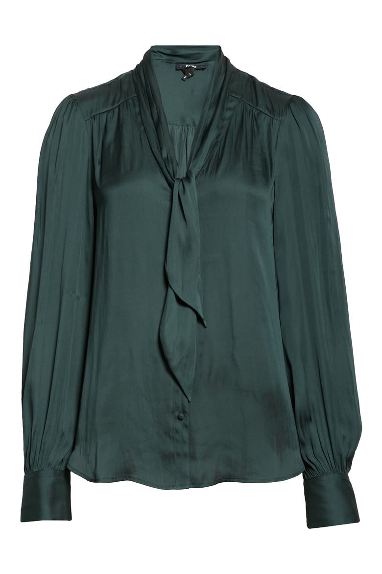 Cleobelle Long Sleeve Top, Alternate, color, DARK SPRUCE