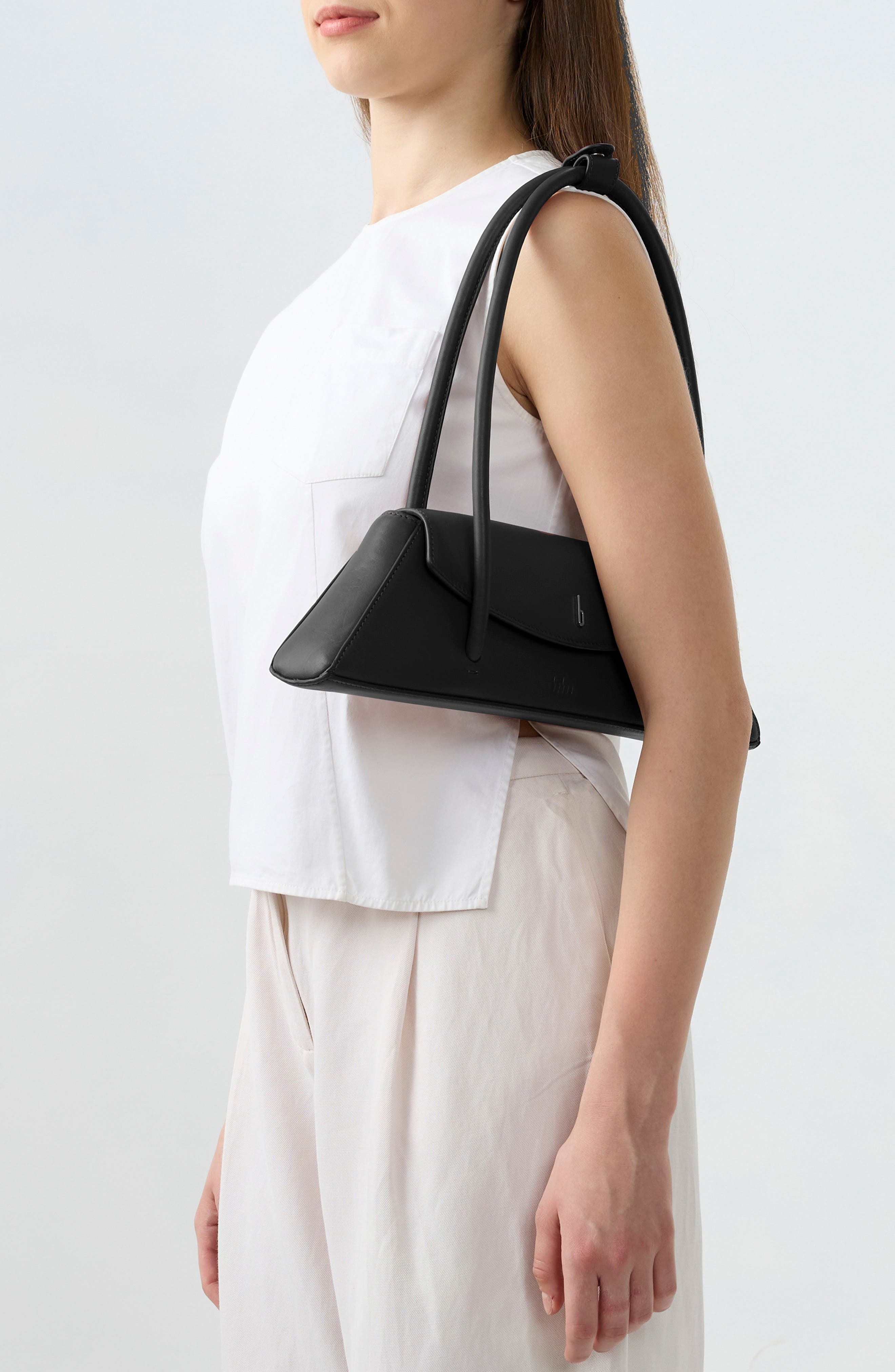 behno Diana Leather Shoulder Bag, Alternate, color, 