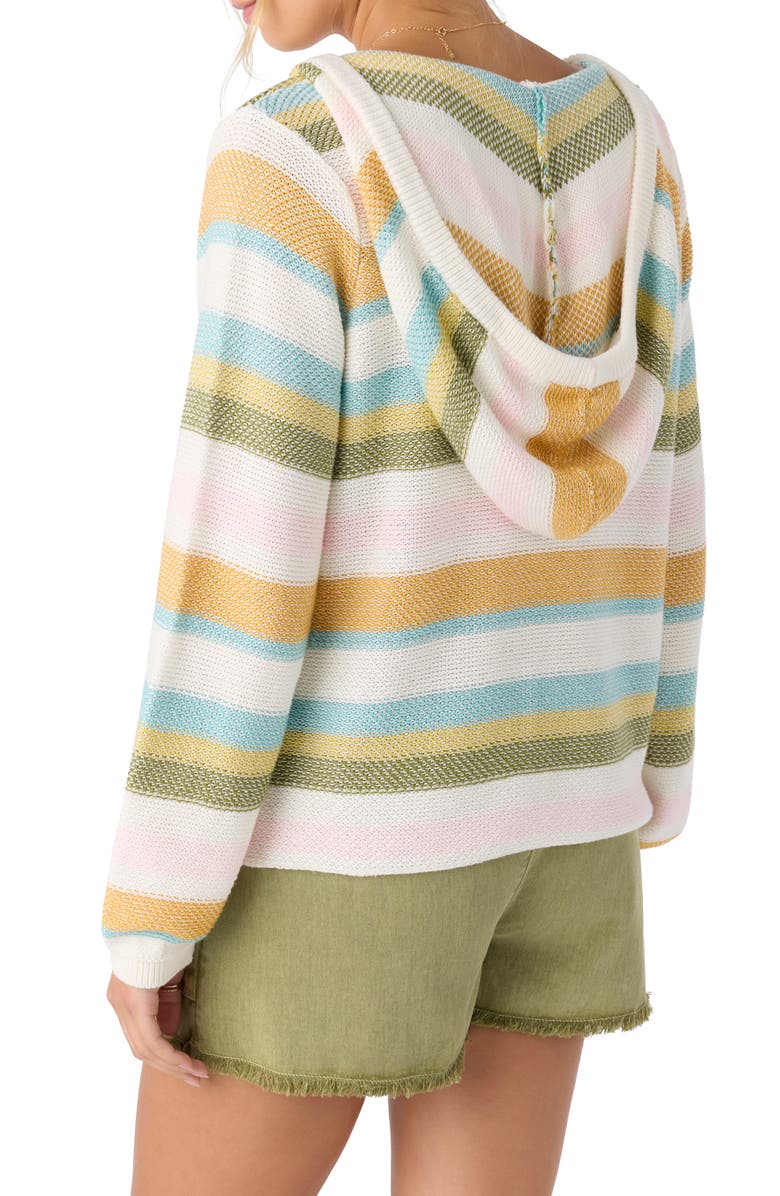 O'Neill Catamaran Stripe Hoodie, Alternate, color, Multi Colored