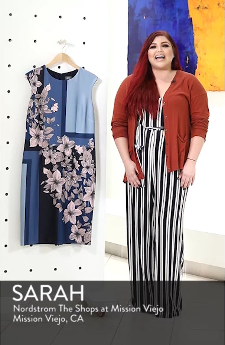 Print Scuba Body-Con Dress, sales video thumbnail