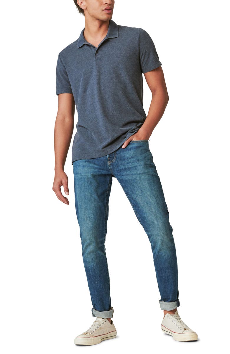 Lucky Brand 411 Athletic Tapered Leg Jeans, Alternate, color, Winfield