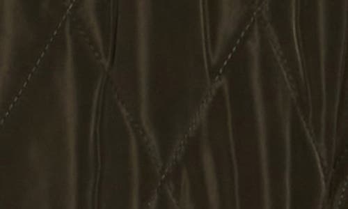 Lucky Brand Missy Diamond Quilt Puffer Jacket In Green