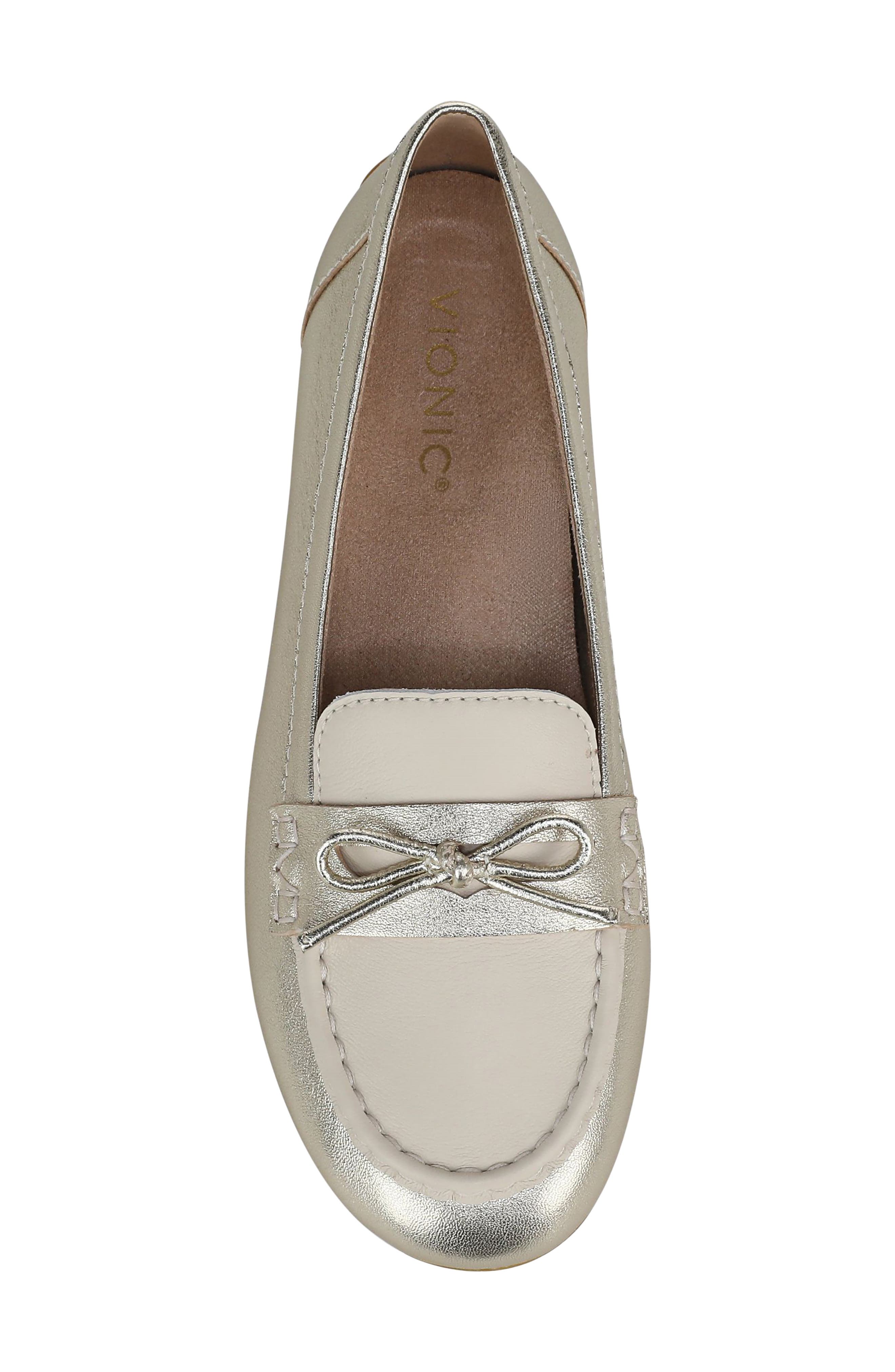 Vionic Taryn Driving Loafer, Alternate, color, Gold