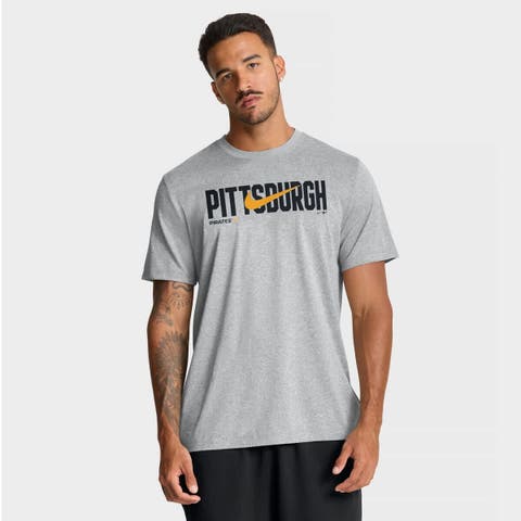 Men's Nike Heather Gray Pittsburgh Pirates Swoosh Legend Dri-FIT T-Shirt