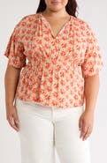 Joie Renae Short Sleeve Peplum Top