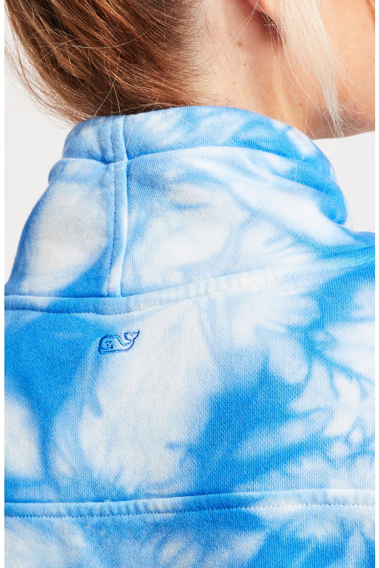 To Dye For Shep Funnel Neck Pullover, Alternate, color, OCEAN BREEZE