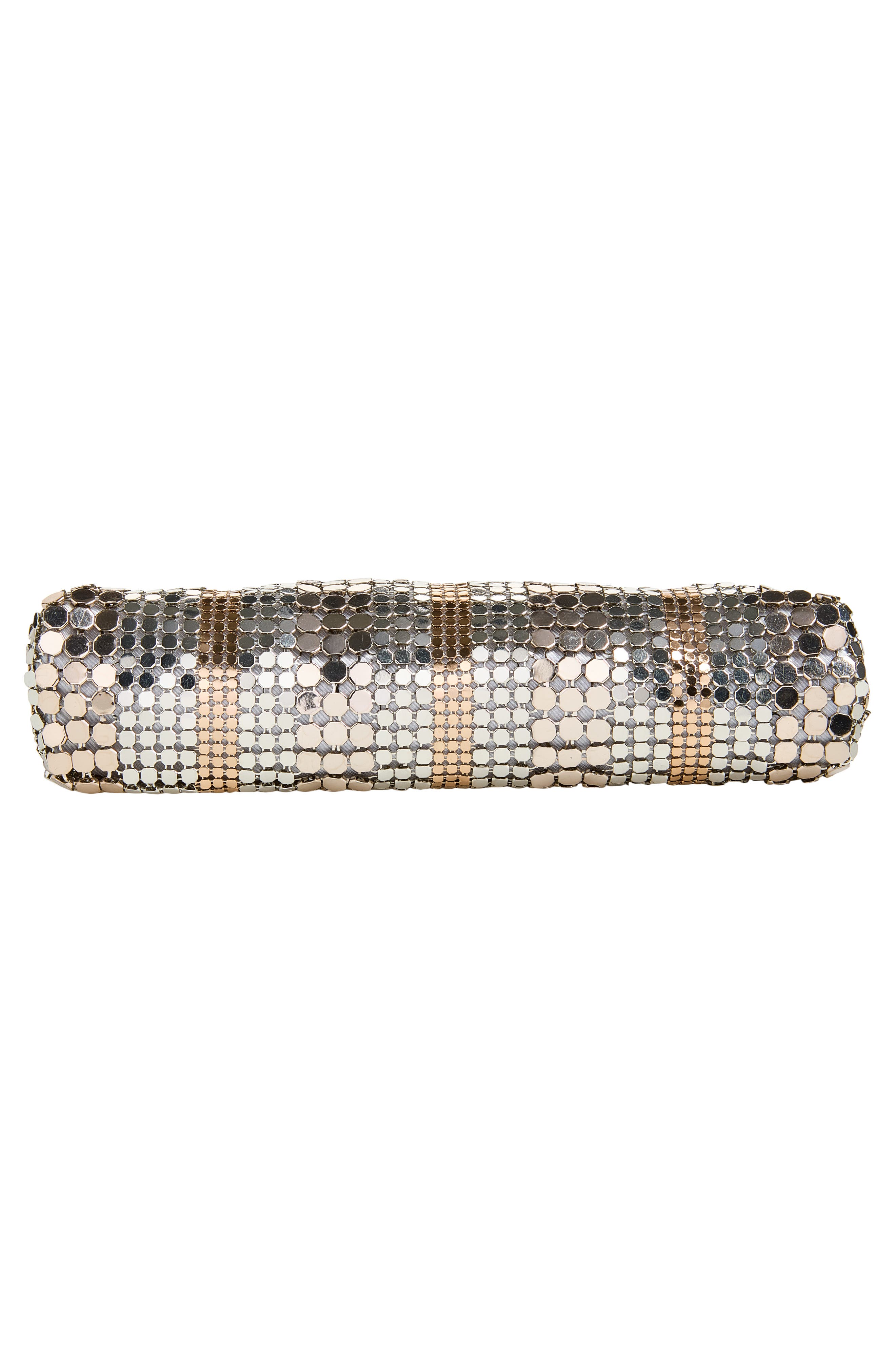 Maud Stripes Tassel Clutch, Alternate, color, MULTI