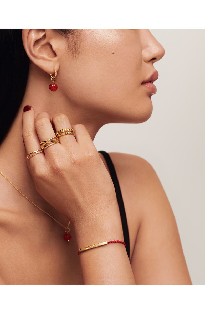 Monica Vinader Engravable Mini Linear Friendship Bracelet, Alternate, color, 