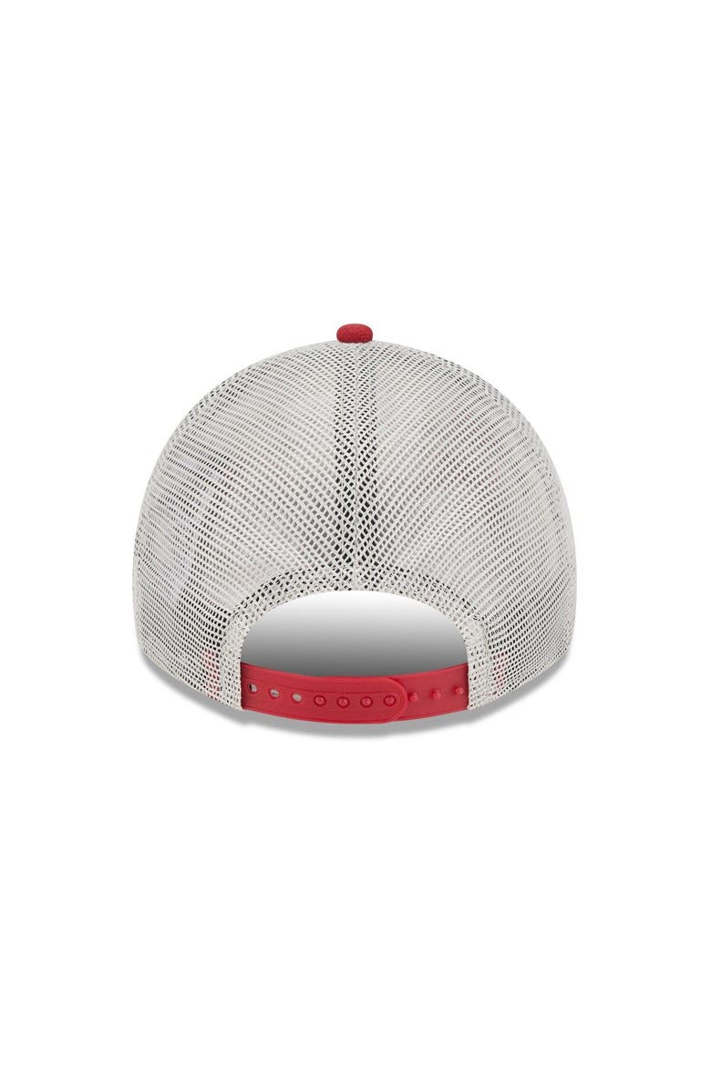 New Era Men's New Era Cardinal/Natural Arizona Cardinals Loyal 9TWENTY Trucker Hat, Alternate, color, 