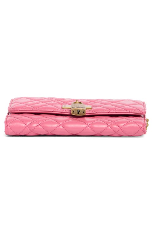 KURT GEIGER KURT GEIGER LONDON BRIXTON LEATHER WALLET ON A CHAIN