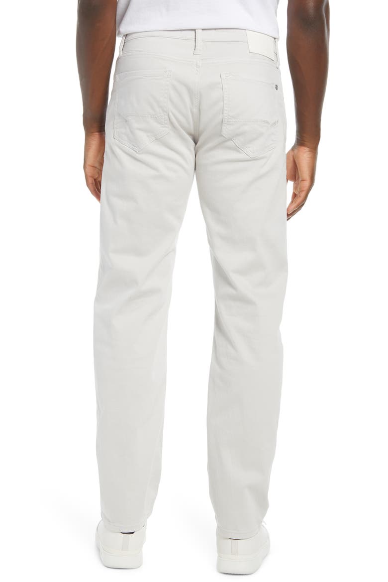 Zach Classic Straight Leg Twill Pants, Alternate, color, OYSTER MUSHROOM TWILLDNU