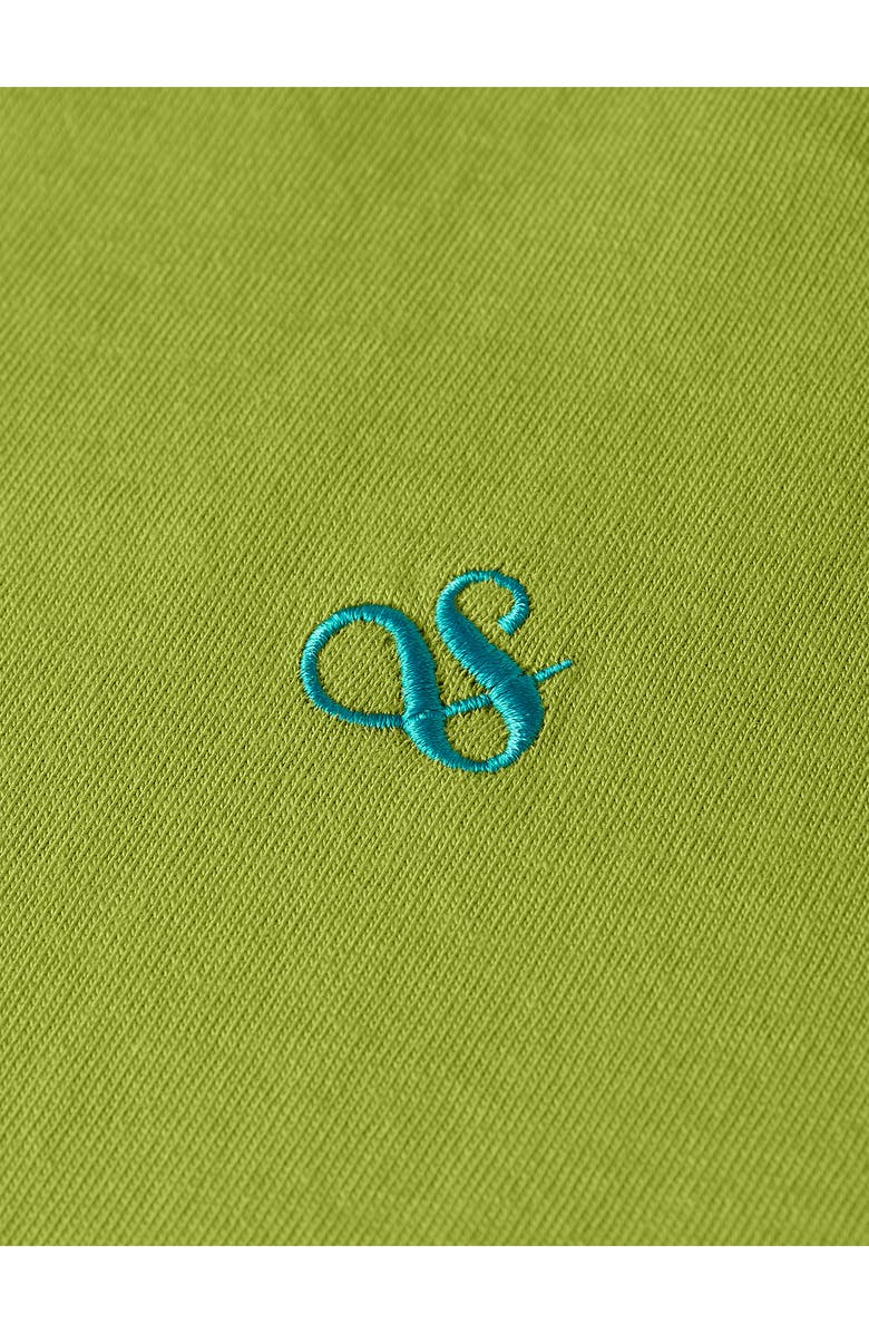 Scotch & Soda Kids' Logo Embroidered Organic Cotton T-Shirt, Alternate, color, Spinach Green