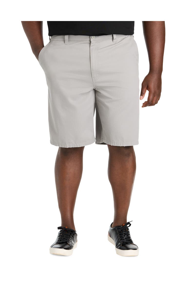True Nation by DXL Big & Tall Relaxed-Fit Carpenter Shorts, Main, color, Griffin Gray