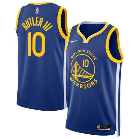 Male Nike Jimmy Butler III Royal Golden State Warriors Swingman Player Jersey - Icon Edition