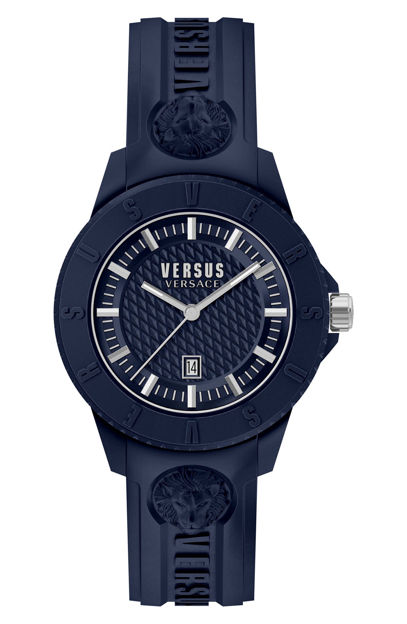 VERSUS Versace Versace Men's Tokyo R Silicone Strap Watch, 43mm x 10.5mm